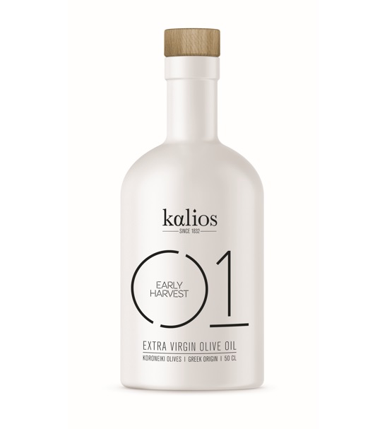 Kalios 01 Olivenöl Extra Vergine – frühe Ernte aus grünen Koroneiki-Oliven