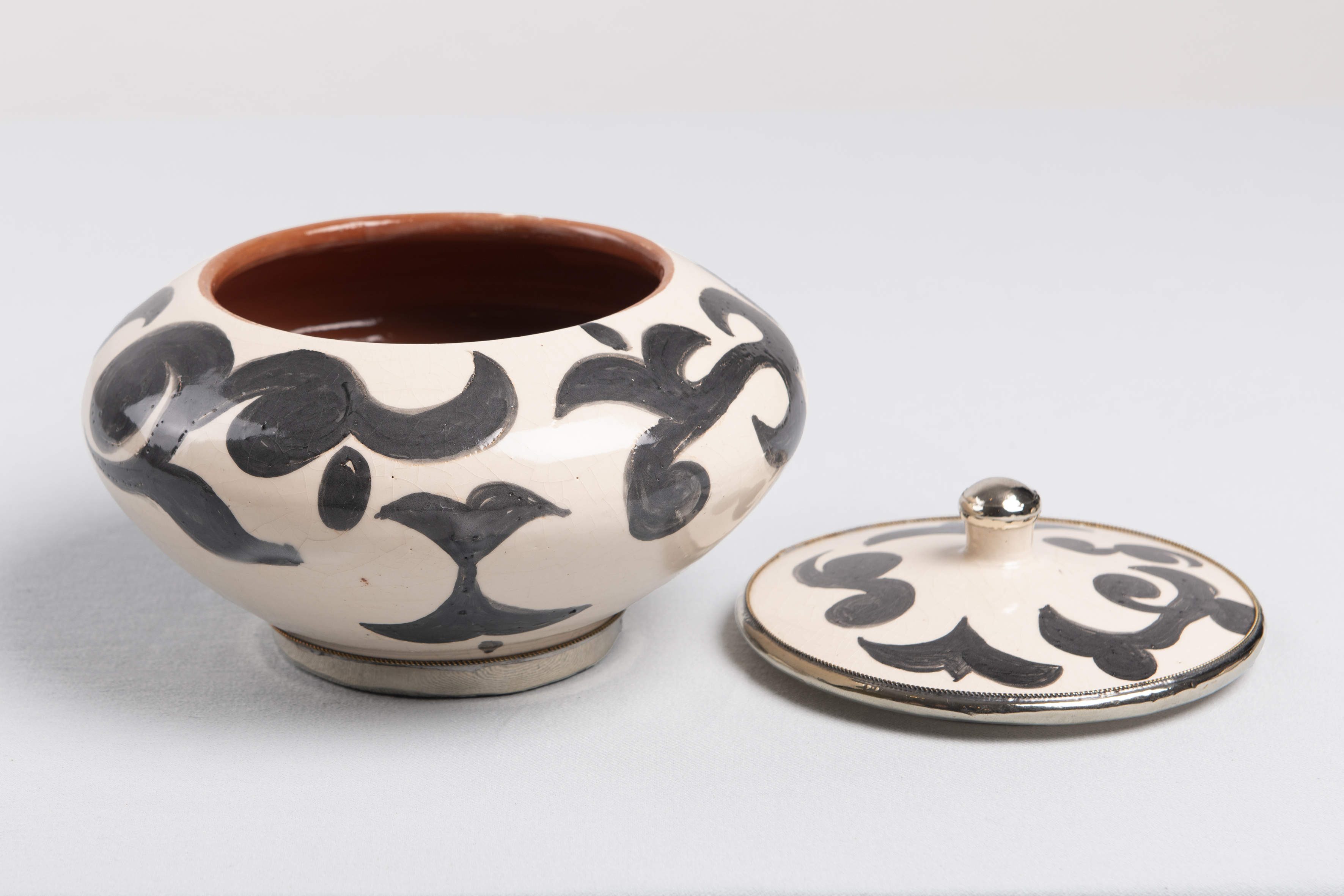 Keramik Dose Berberstil